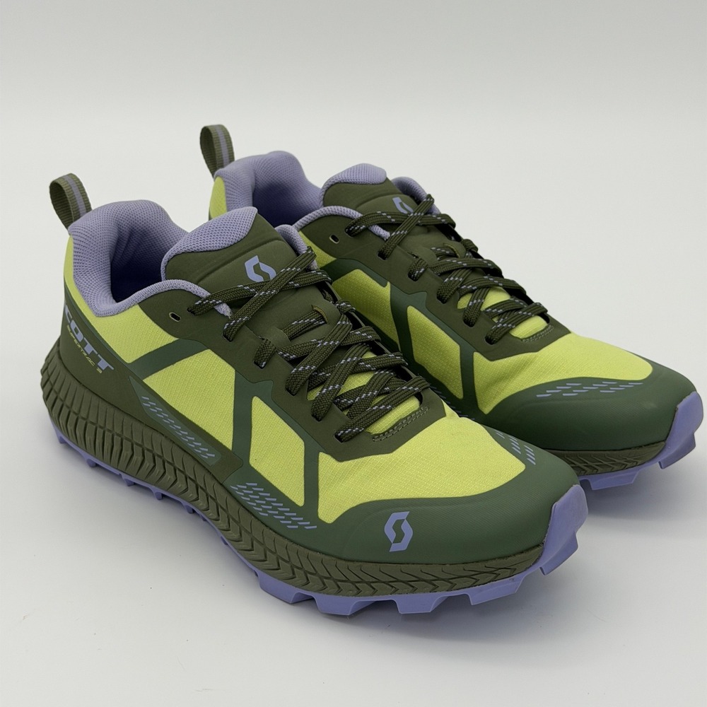 Scott‎ Supertrac 3 Womens Trail Running Shoes 8.5 Green Lavender 287822-7507001